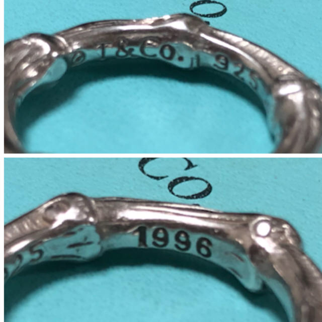 Tiffany & Co. - Tiffany 約15号 バンブーリング SILVER925