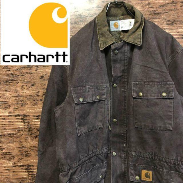 carhartt - 【激レア】カーハート US製 最高の色落ち 90s 旧ロゴ