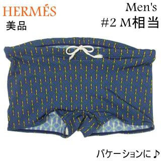 HERMES エルメス メンズ水着 スイムウェア M HERMES エルメス メンズ