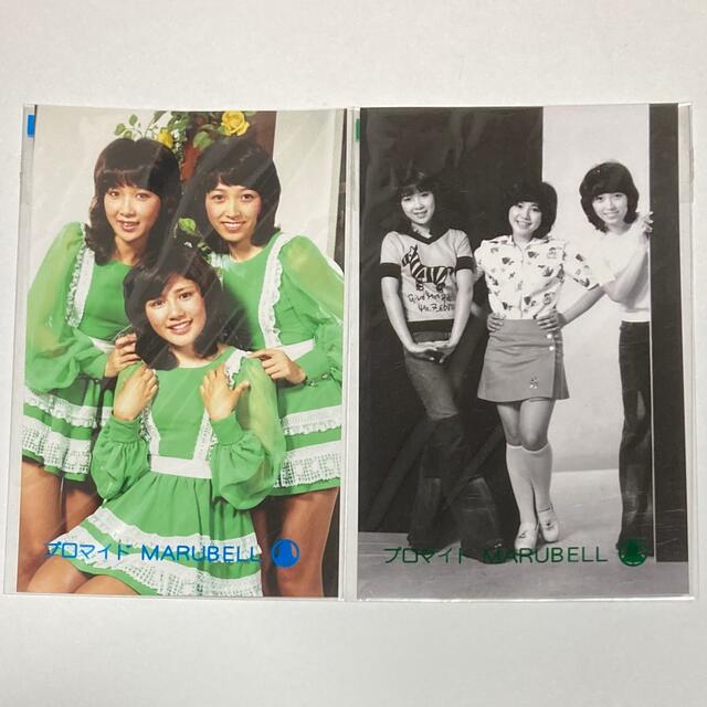 キャンディーズ プロマイド MARUBELL アイドル 生写真 マルベル堂 昭和