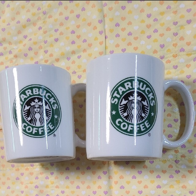 Starbucks Coffee - スターバックス マグカップ 旧ロゴ 2004 新品2個