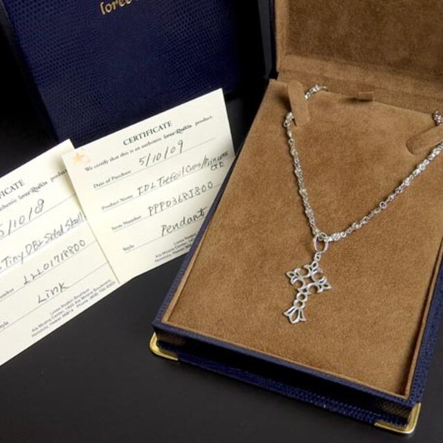 ローリーロドキン ネックレスノートルダムクロスペンダント SV925