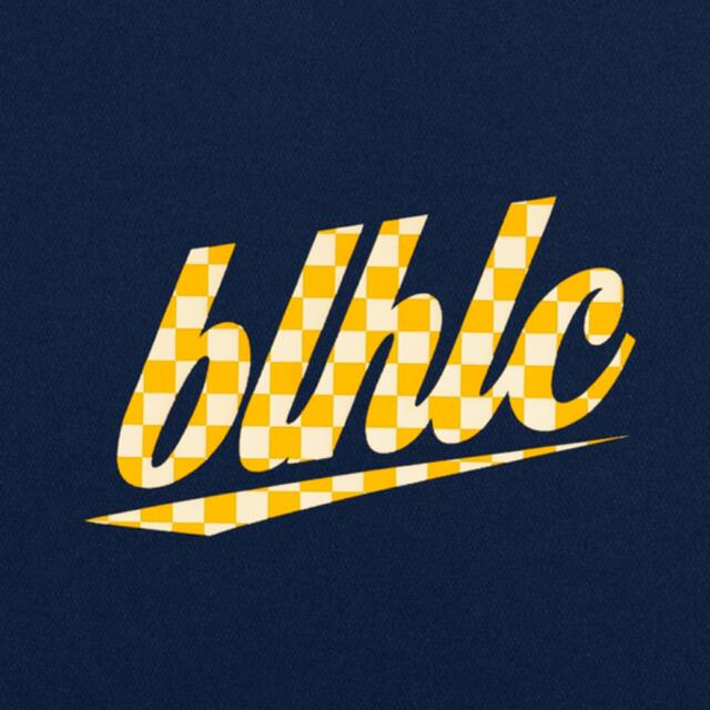 ballaholic - 安すぎる！ blhlc Cool Long Tee ネイビーイエロー XLの