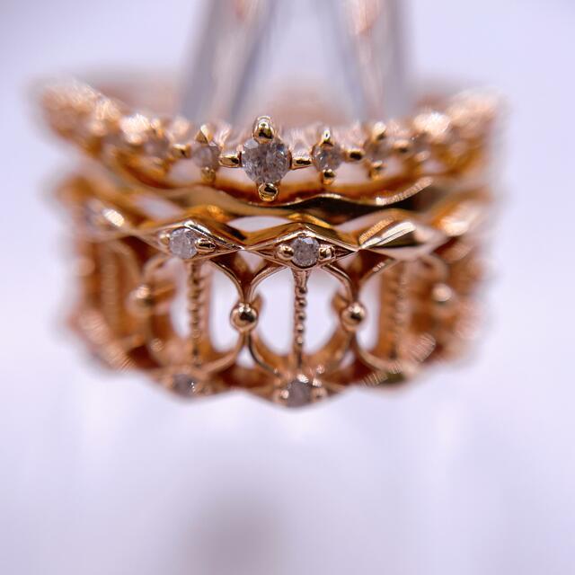 agete - アガット agete 2008年クリスマス限定ダイヤリング3点セット