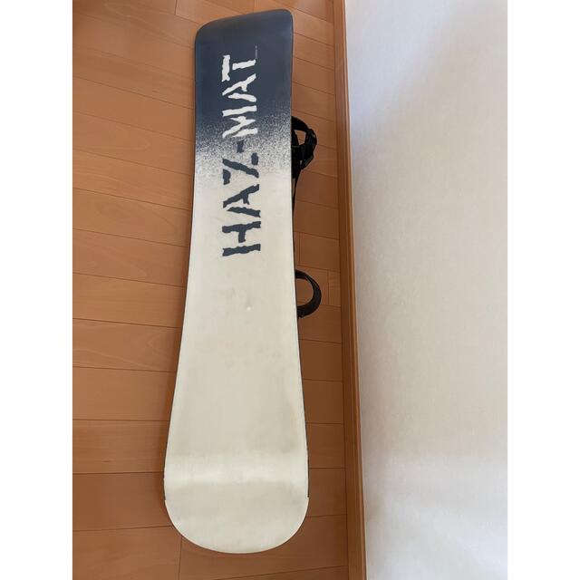 値下げ！HAZ-MAT☆スノーボード ビンディング付き 143cmの通販 by sora