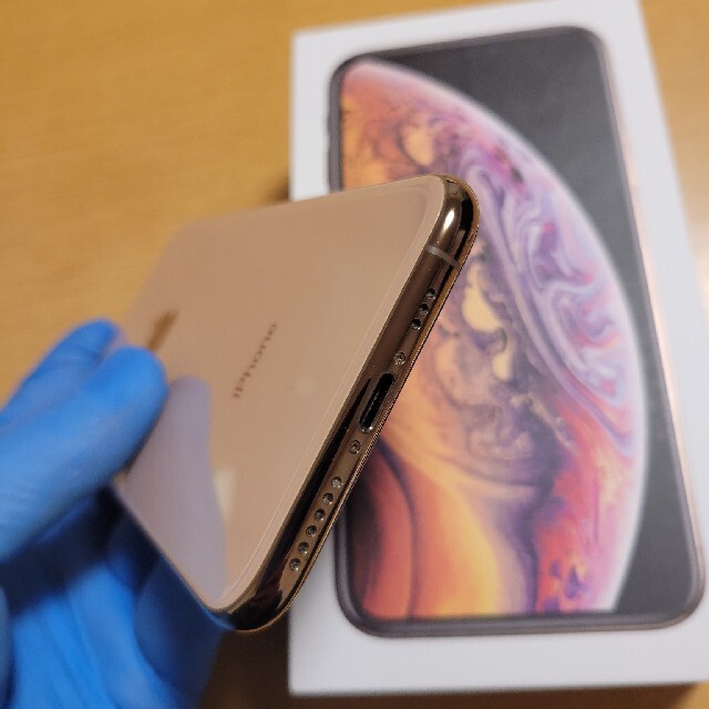 iPhone - ☆美品☆おまけ付き iPhoneXs ゴールド 256GBの通販 by かる