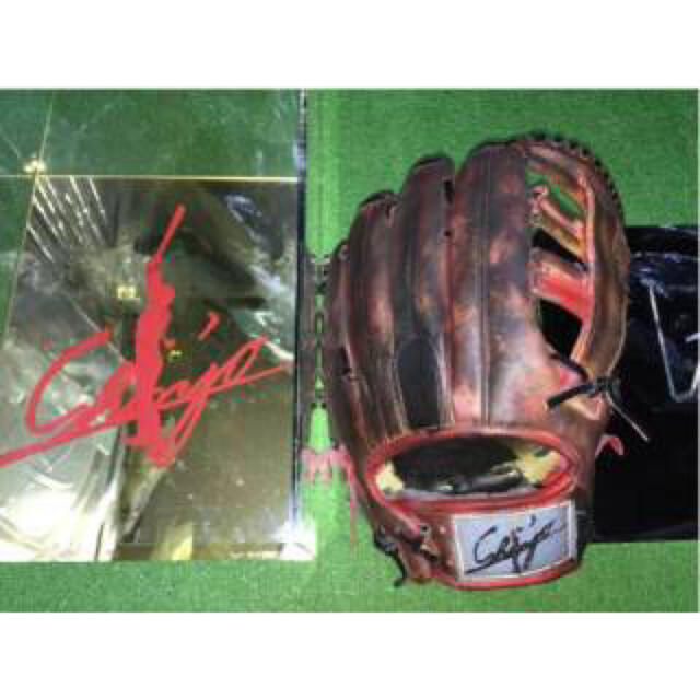 新庄剛志ビッグボス引退記念グローブ^_^ビッグボス^_^限定品^_^の通販