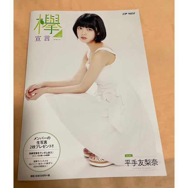 欅坂46(けやき坂46) - 欅宣言 2016 File.1 平手友梨奈 ②の通販 by
