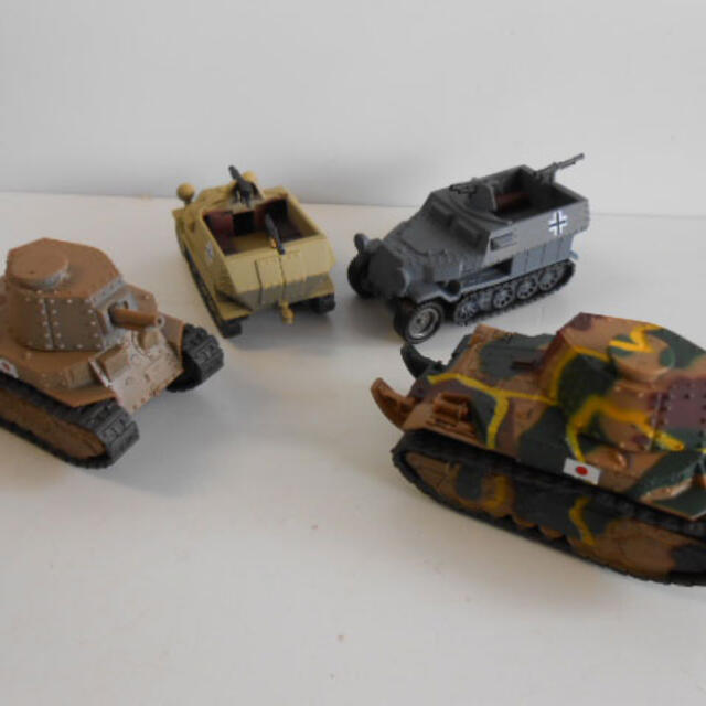 ♯Kri21Ij カプセルQ ワールドタンクデフォルメ2WW2名戦車編全10種の
