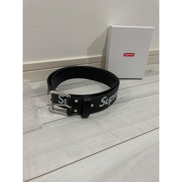 Supreme - Supreme Repeat Leather Belt 