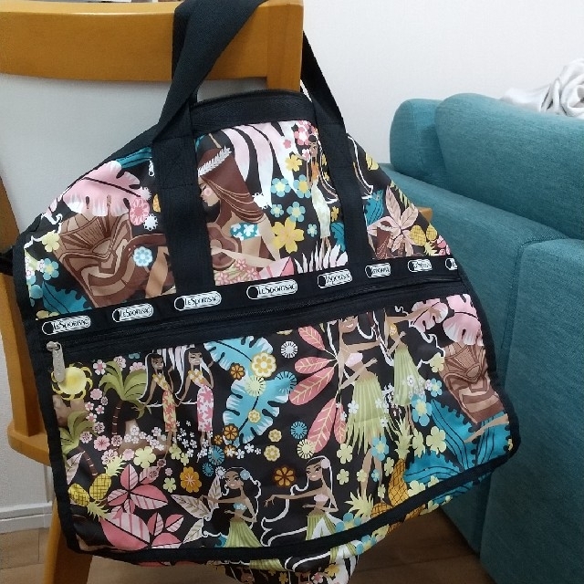 LeSportsac - ホヌ様専用 ハワイ柄ボストンバックの通販 by しるべすた