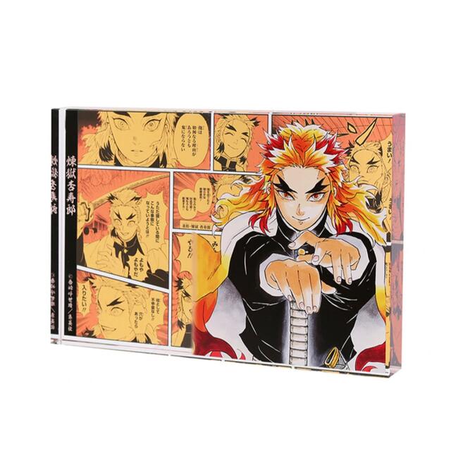 鬼滅の刃 アクリルブロック バースデイ バースデー 煉獄杏寿郎 鬼滅