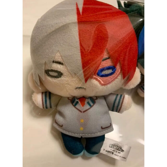 ヒロアカ【ジャンフェス限定】轟& 緑谷 制服ver. にとたんぬいぐるみ