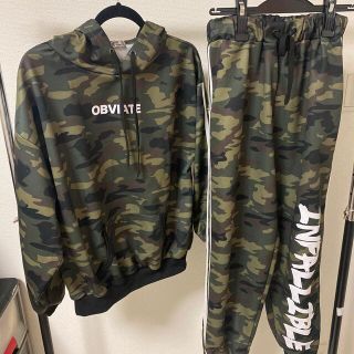 迷彩セットアップの通販 by a