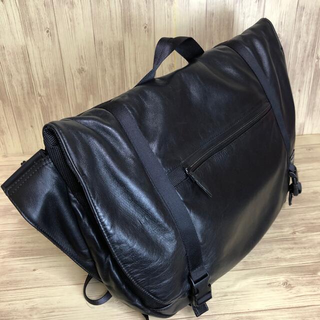 PORTER - 【廃盤 希少】PORTER ZOOM MESSENGER BAG （L）黒の通販 by