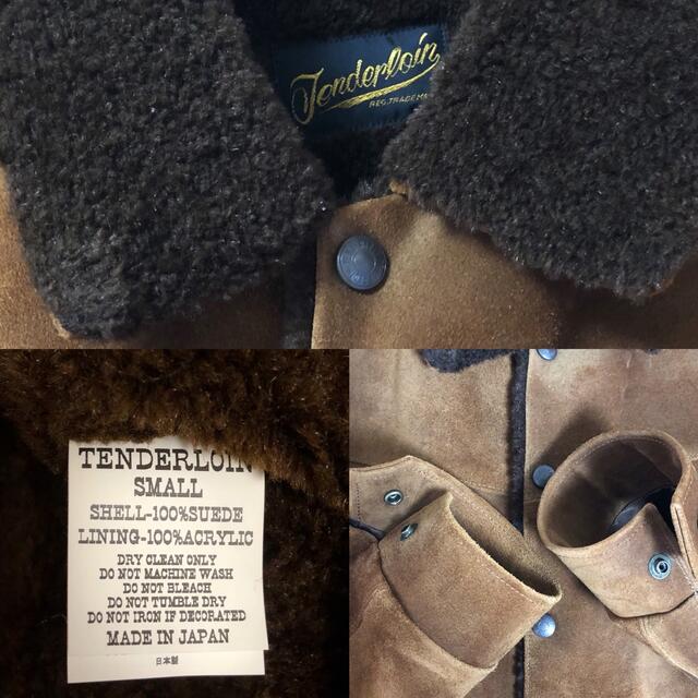 TENDERLOIN - テンダーロイン サドル スウェード ジャケット レザー