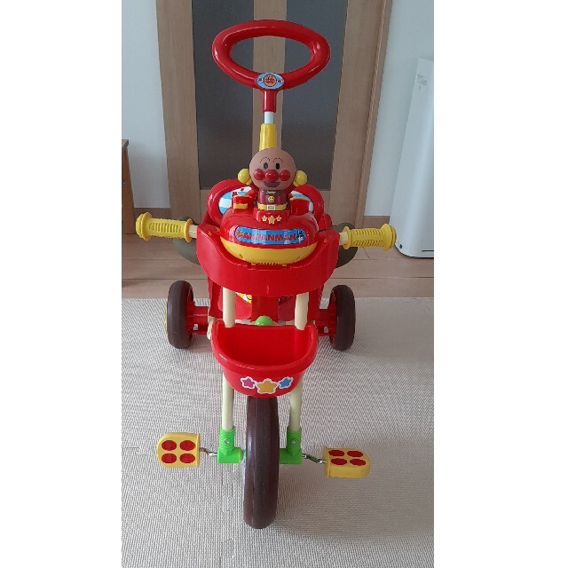 アンパンマン - ブザー付おでかけ三輪車 アンパンマン デラックスⅡ
