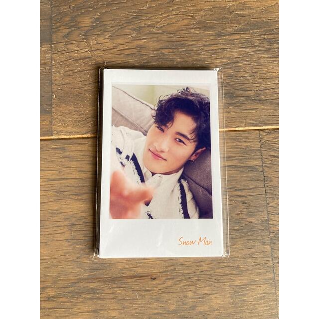Snow Man - SnowMan オレンジkiss 特典チェキ風カード 全員分の通販 by