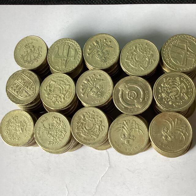 旧硬貨＊イギリスポンド＊100ポンド分 旧硬貨＊イギリスポンド＊100
