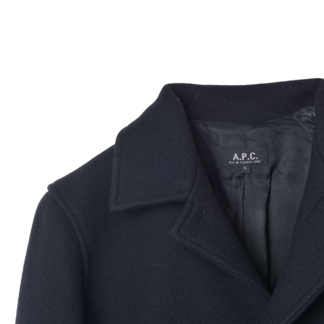 A.P.C - A.P.C. ベルト付 メルトンウール ステンカラーコートの通販 by