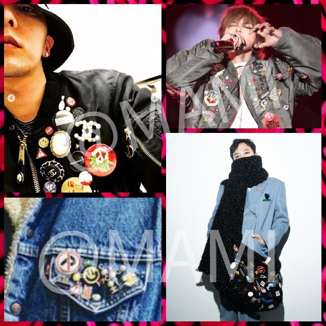PEACEMINUSONE - ☮️G-DRAGON PEACEMINUS ピンバッジ ③セット