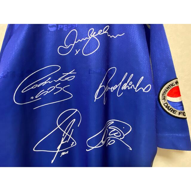 PEPSI ペプシ スタープレイヤー サインプリント サッカー ゲームシャツ