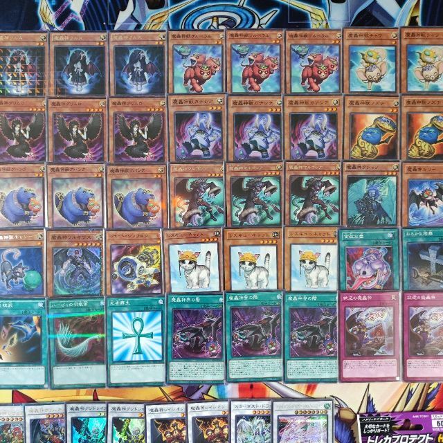 遊戯王 本格構築デモンスミス魔轟神デッキ40枚＋E X15枚 遊戯王