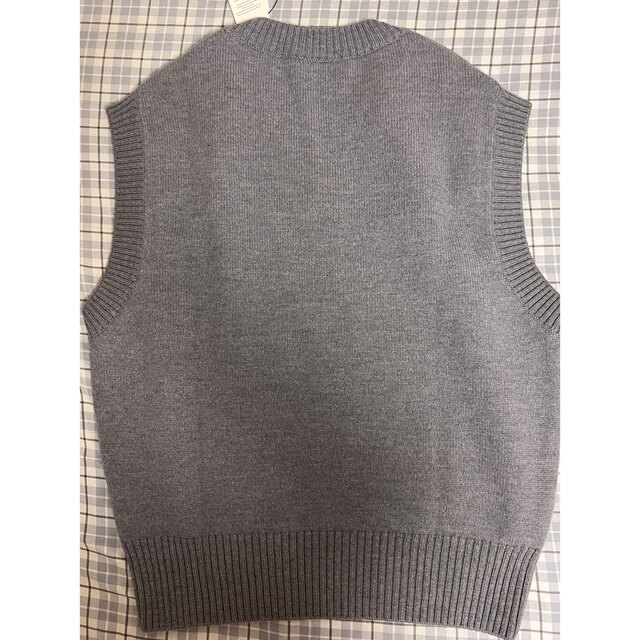 ami - 【全新美品】Ami de Coeur ニットベスト ロゴ ベストLの通販 by