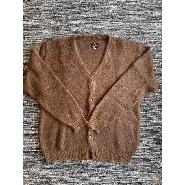 Needles - 【美品】Needles ニードルス モヘア カーディガン ブラウン