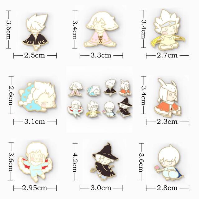 sky星を紡ぐ子どもたち ピンバッチ2点 sky星を紡ぐ子どもたち