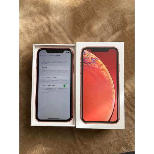 iPhoneXR 64GB SIMフリー コーラルの通販はau PAY マーケット - 輸入