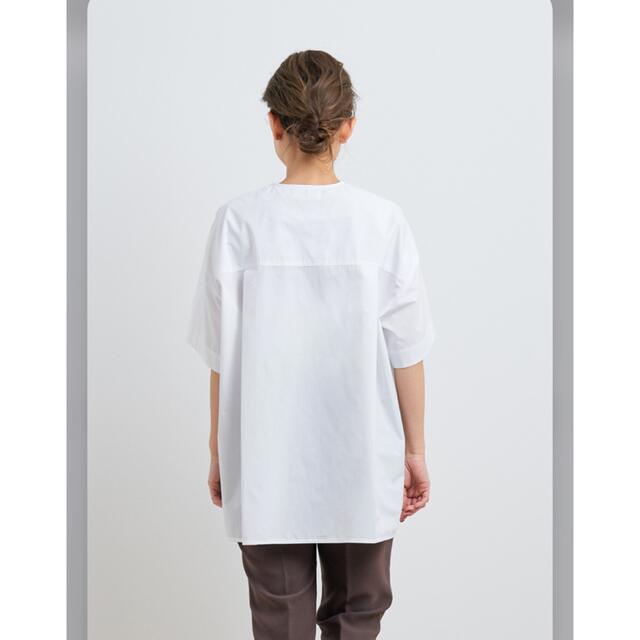 yori yori スカラップ刺繍サマーシャツ yoriスカラップ刺繍サマー