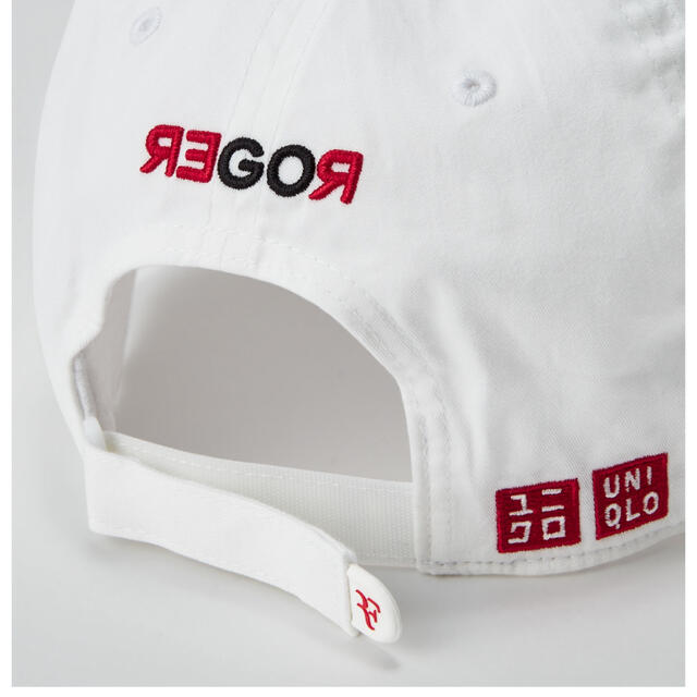 UNIQLO - ユニクロ☆ロジャーフェデラーRFキャップWhiteの通販 by