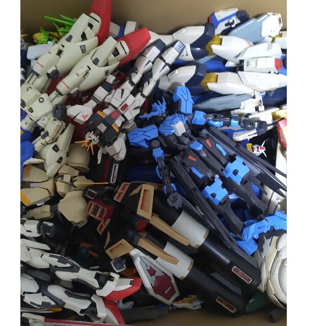 MGガンプラ ガンプラジャンクセット まとめ 組み立て済みジャンク品 積