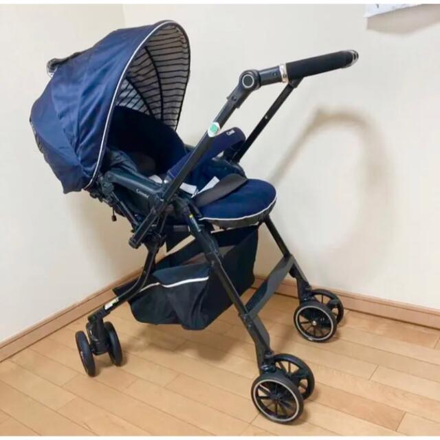 メチャカル コンビベビーカーメチャカルハンディオート4キャス