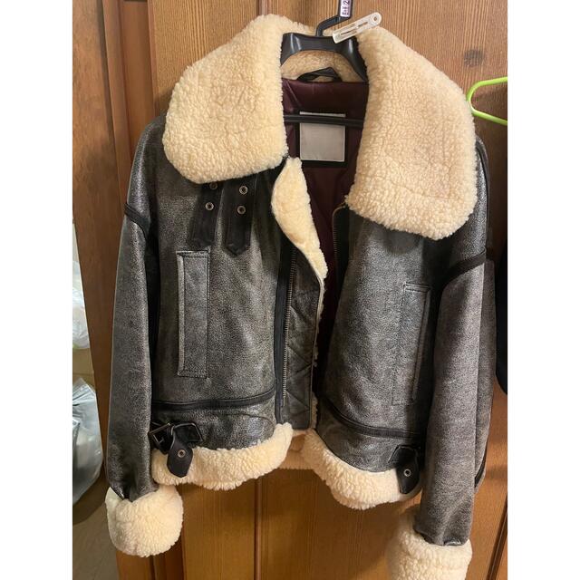 STUDIOUS - studiousアンティークレザービックブルゾンの通販 by あ