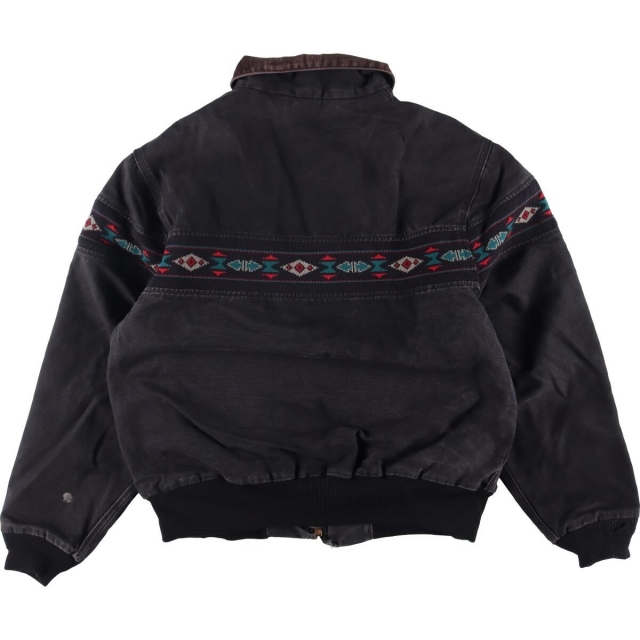 carhartt - 古着 カーハート Carhartt ネイティブ柄 ダック地ワーク