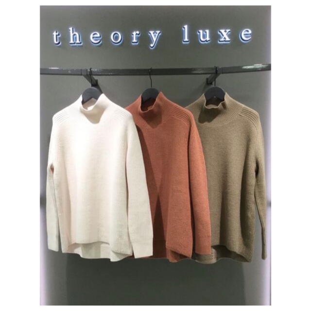 Theory luxe - Theory luxe 20aw ハイネックプルオーバーニットの通販