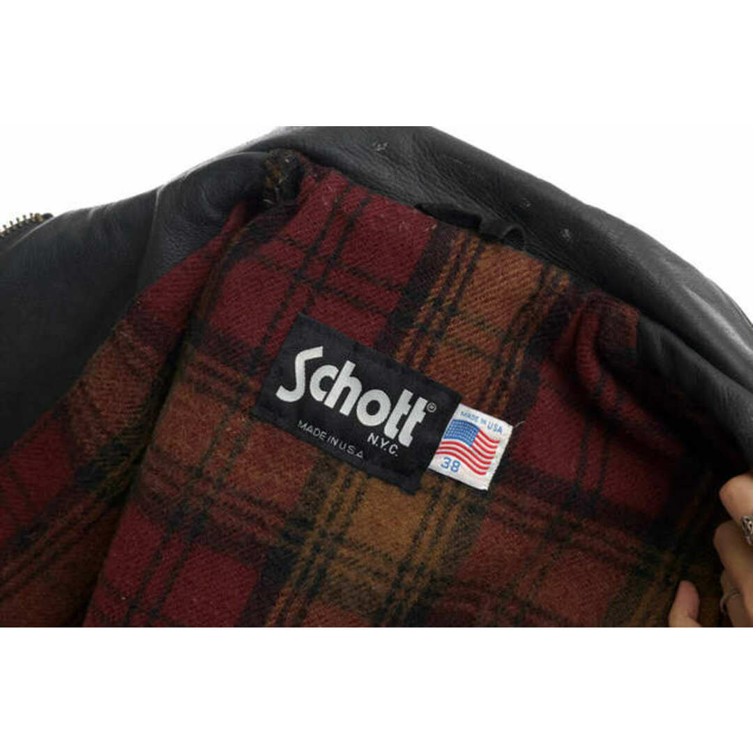 schott - ショット／Schott シングルライダース ジャケット JKT