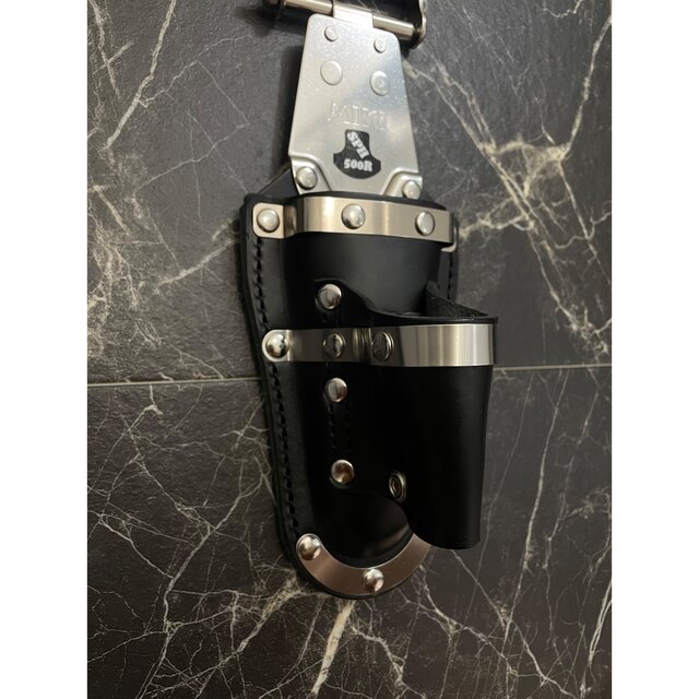 TAJIMAメタルセフ ハンドメイド 黒金具 黒ラチェット差し TAJIMA