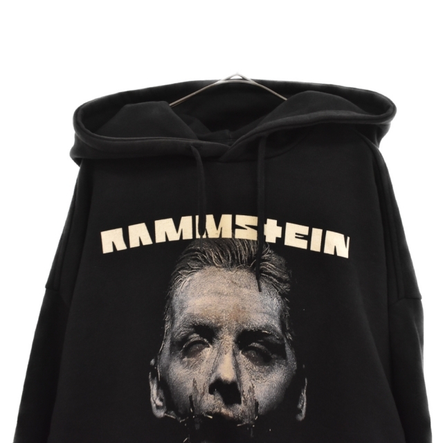 VETEMENTS ヴェトモン 17AW Rammstein Trashmetal Oversized Hoodie