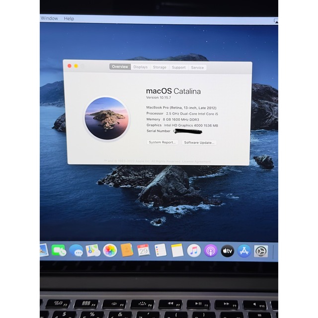 Mac (Apple) - MacBookPro13Retina i5 8GB 256GB Late2012の通販 by CO