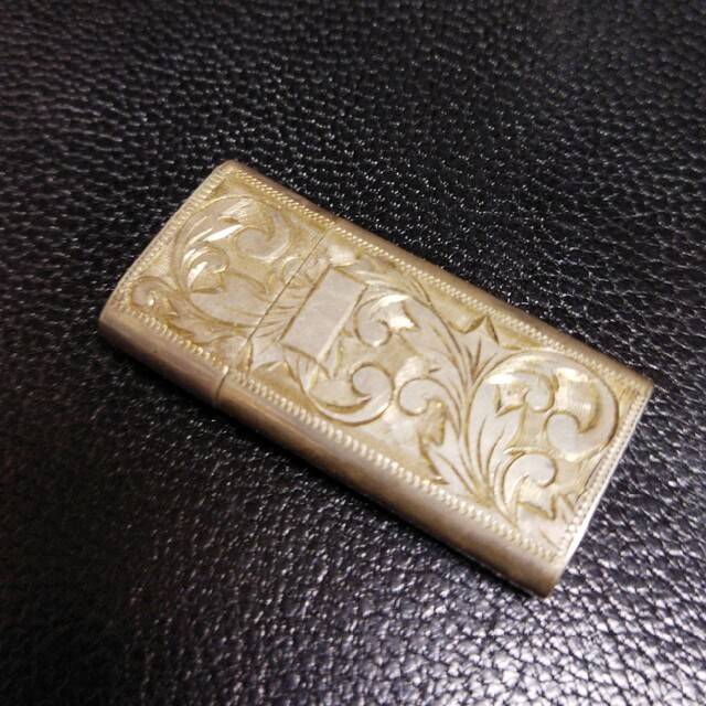 純銀製 仁丹ケース 彫銀 昭和レトロ ジンタンの通販 by ちゃんみー