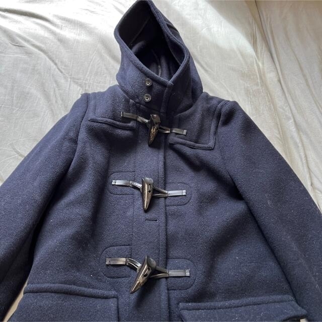 HYKE - 値下hyke ハイク サイズ2 ダッフルコート ネイビーの通販 by