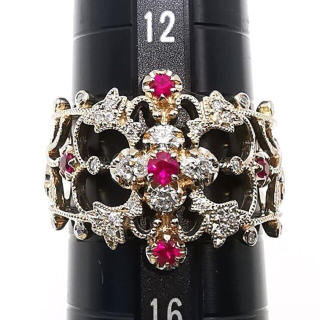 AbHeri - yoshinob アベリ AbHeri ルビー ダイヤモンド リング ☆の