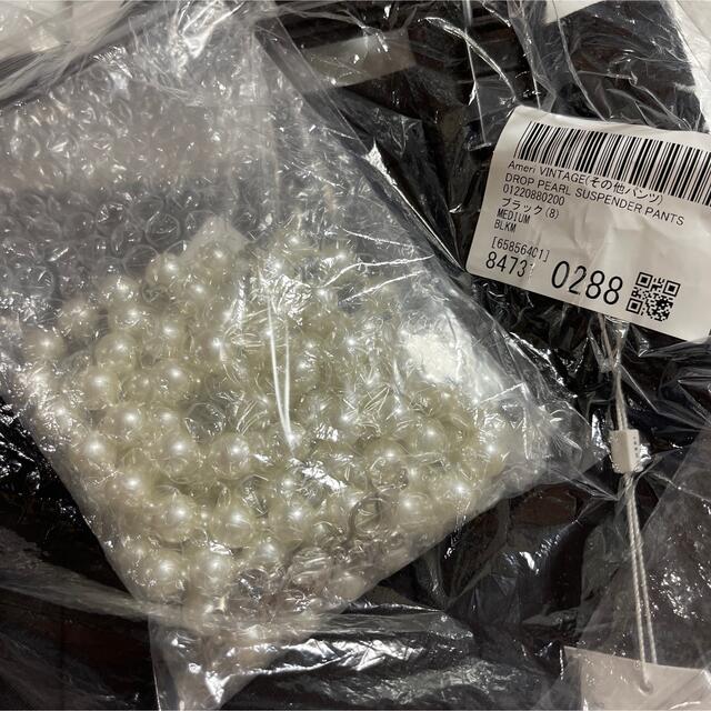 Ameri VINTAGE - AMERI DROP PEARL SUSPENDER PANTSブラックM新品の