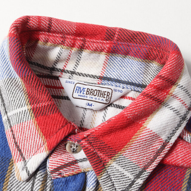 FIVE BROTHER - FIVE BROTHER ファイブブラザー シャツ ヘビー