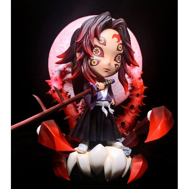 鬼滅の刃 上弦の壱 黒死牟 フィギュア ガレージキット 限定品 塗装済み