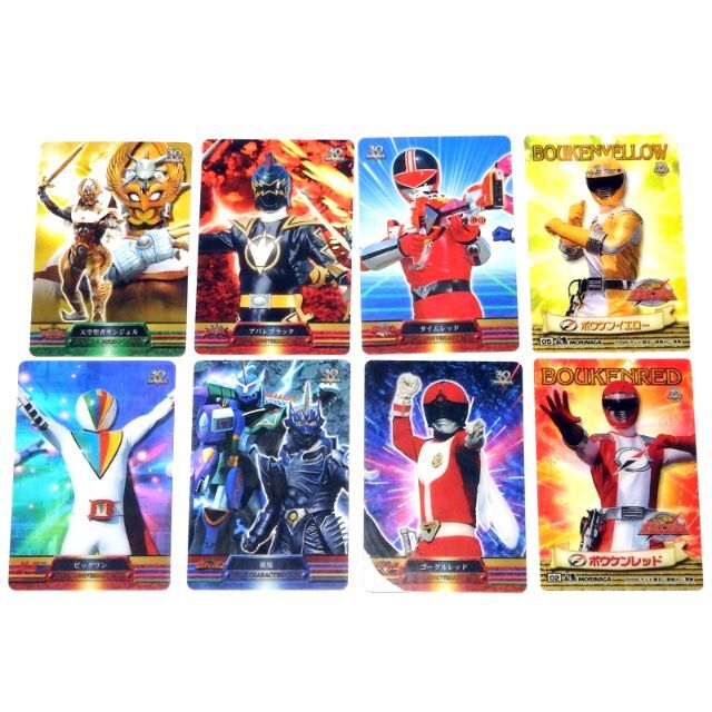 森永 ウエハース スーパー戦隊シリーズ30周年クリアカードの通販 by 葵