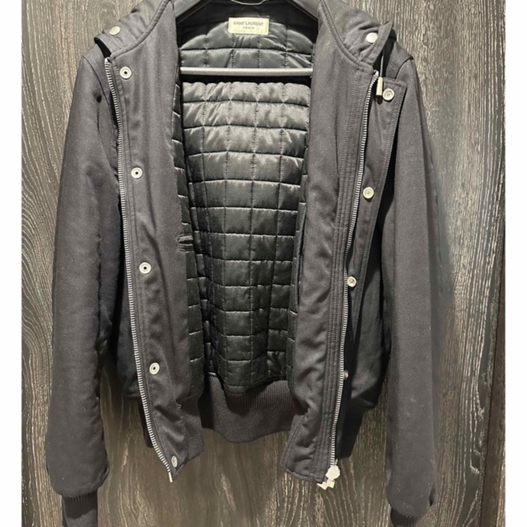 SAINT LAURENT - サンローラン ファー ジャケット ブルゾン48の通販 by